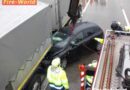 Nö: Pkw prallt in das Heck eines Lkw