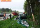 Oö: Fahrzeuglenker bei Unfall aus dem Fahrzeug geschleudert