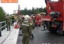Stmk: Bauarbeiter nach 25m Sturz von Autobahnbrücke gerettet
