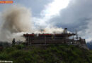 Tirol: Dachstuhlbrand der Stöttlalm in Mieming