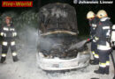 Oö: Autobrand in Schwanenstadt
