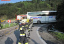 Nö: Glimpflich verlaufender Autobus-Unfall auf der A2 bei Wiener Neustadt