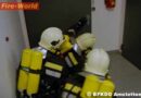 Nö: Stationsbetrieb bei Abschnittsatemschutzübung in Boxhofen