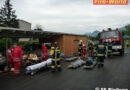 Ktn: 13 Wehren übten den Extremfall in Pflegeheim in Bleiburg