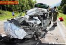 Oö: Pkw-Lenker bei Kollision mit Lkw getötet