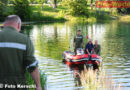 Oö: Suchaktion am Pichlingersee: Frau lag auf Schotterbank zum Sonnenbad