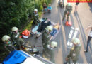 Oö: Actionreiche Einsatzübung der Feuerwehr Steyregg