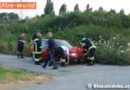 Nö: Pkw verunfallt 100m vom Feuerwehrhaus entfernt