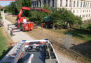 Nö:  Traktorbergung und Brand eines Grabes in Grafenwörth