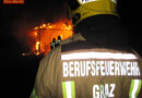 Stmk: Brand in Heimgartenanlage in Graz
