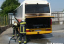 Nö: Rasch gelöschter Autobus-Motorbrand in Himberg