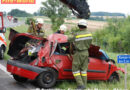 Nö: Schwerverletzte bei Verkehrsunfall auf der A1 bei Oed-Öhling