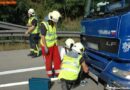 Nö: Zwei Lkw verunfallen auf der Südautobahn