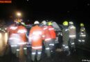 Oö: Fahrzeuglenker aus am Dach liegenden Pkw gerettet