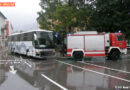 Oö: Bergung eines Reisebusses nach technischem Defekt