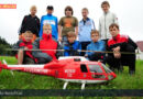 Oö: Feuerwehrhubschrauber bei 34. Mühlviertler Feuerwehrjugend-Camp