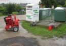 Nö: Großpumpe bei Hochwasser in Großweikersdorf im Einsatz