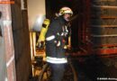 Nö: Hallendach bei Brand eingestürzt