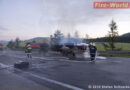 Nö: Brand eines Sattelanhänger auf der A21 Wiener Außenringautobahn