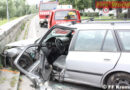 Nö: Pkw-Unfall mit eingechlossener Person in Krems