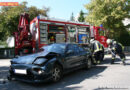 Nö: Menschenrettung nach Unfall zweier Pkw