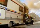 D: Brand eines Campingfahrzeuges
