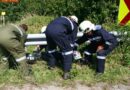 Nö: Schwerer Motorradunfall auf der LB1 am Riederberg