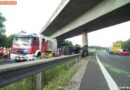 Oö: Lkw-Unfall auf der A25 bei Wels fordert ein Todesopfer
