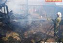 Nö: Schuppenbrand fordert fünf Feuerwehren in Grametschlag