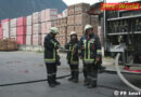 Tirol: Maschinenbrand bei der Holzindustrie Pfeifer in Imst