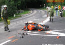 Nö: Neuerlich schwerer Motorradunfall im Bereich Dopplerhütte bei Königstetten