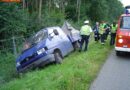 Nö: Pritsche kommt von Fahrbahn ab und mäht Wildzaun nieder