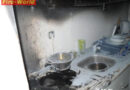 Oö: Brennendes Fett am E-Herd -> Küchenbrand!