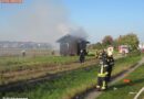 Nö: Brand eines Holzstadels in Kleinneusiedl