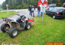 Oö: Mit dem Quad zum Pkw-Brand in Gutau
