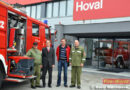 Oö: Firma Hoval unterstützt die Feuerwehr Marchtrenk