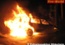 Deutschland: Reh ausgewichen -> Pkw geht in Flammen auf