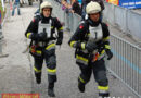 Oö/Tirol: Schärdinger Feuerwehr bei Turmlauf in Tirol