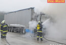 Ktn: Lkw-Brand mit bitterem Nachgeschmack in Dullach bei Tainach