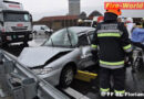 Oö: Unfall mit Personenrettung auf der A1 Höhe Abfahrt Enns West
