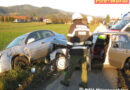 Stmk: Unfall mit drei Fahrzeugen in Freßnitz