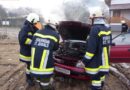 Oö: Motor beim Starten in Brand geraten
