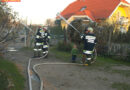 Nö: UA-Übung in Lichtenwörth: Brand eines landwirtschaftlichen Objekts