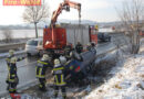 Nö: Bus gegen Hausmauer und Pkw-Unfall in Perchtoldsdorf