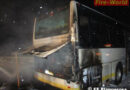 Tirol: Brennender Postbus Nahe der Anger Alm
