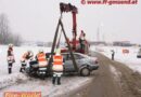 Nö: Verkehrsunfälle durch Schneefahrbahn in Gmünd