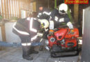 Stmk: Wirtschaftsgebäude in Kleinstübing in Vollbrand