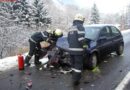 Stmk: Eine Person bei Unfall zwischen zwei Pkw verletzt