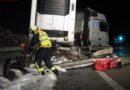 Stmk: Sattelzug durchbrach Mittelleitschiene auf der Südautobahn