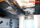Nö: Brand in Zwischendecke–schlafender Besitzer bemerkt Brand in letzter Minute
